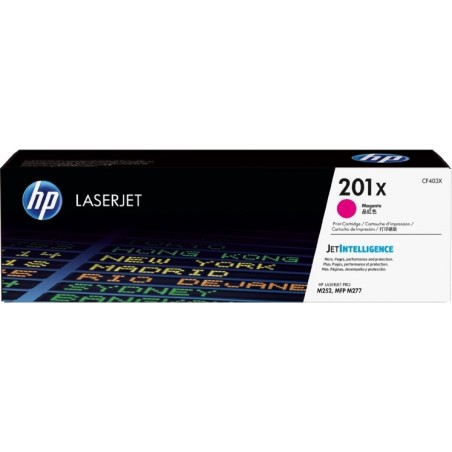 Toner Original HP Magenta, nr.201X, pentru Color LaserJet Pro M252|M274|M277, 2.3K, (timbru verde 1.2 lei) , "CF403X"