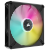 VENTILATOR Corsair, pt carcasa PC, 140 mm, 1600 rpm, LED RGB, 2 ventilatoare, "CO-9050115-WW"