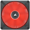 VENTILATOR Corsair, pt carcasa PC, 140 mm, 1600 rpm, LED rosu, 1 ventilator, "CO-9050123-WW"