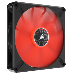 VENTILATOR Corsair, pt carcasa PC, 140 mm, 1600 rpm, LED rosu, 1 ventilator, "CO-9050123-WW"