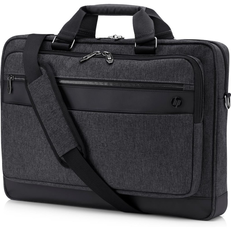 GEANTA HP, pt. notebook de max 17.3 inch, 1 compartiment, buzunar frontal x 2 | buzunar dorsal, , poliester, gri, "6KD08AA"