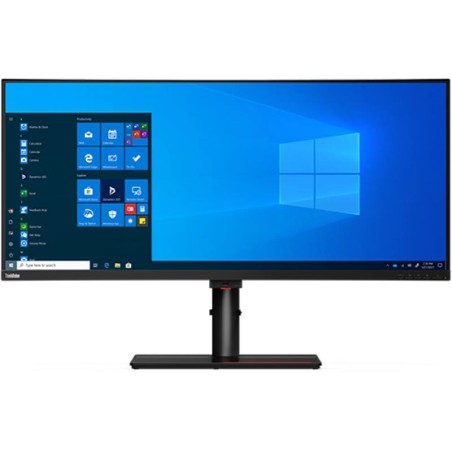 MONITOR Lenovo 39.7 inch, home | office, IPS, 5K WUHD (5120 x 2160), Ultra Wide | curbat, 300 cd/mp, 4 ms, DisplayPort | HDMI, "