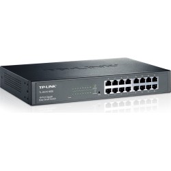 SWITCH TP-LINK 16 porturi Gigabit, carcasa metalica, rackabil "TL-SG1016DE" (timbru verde 2 lei)