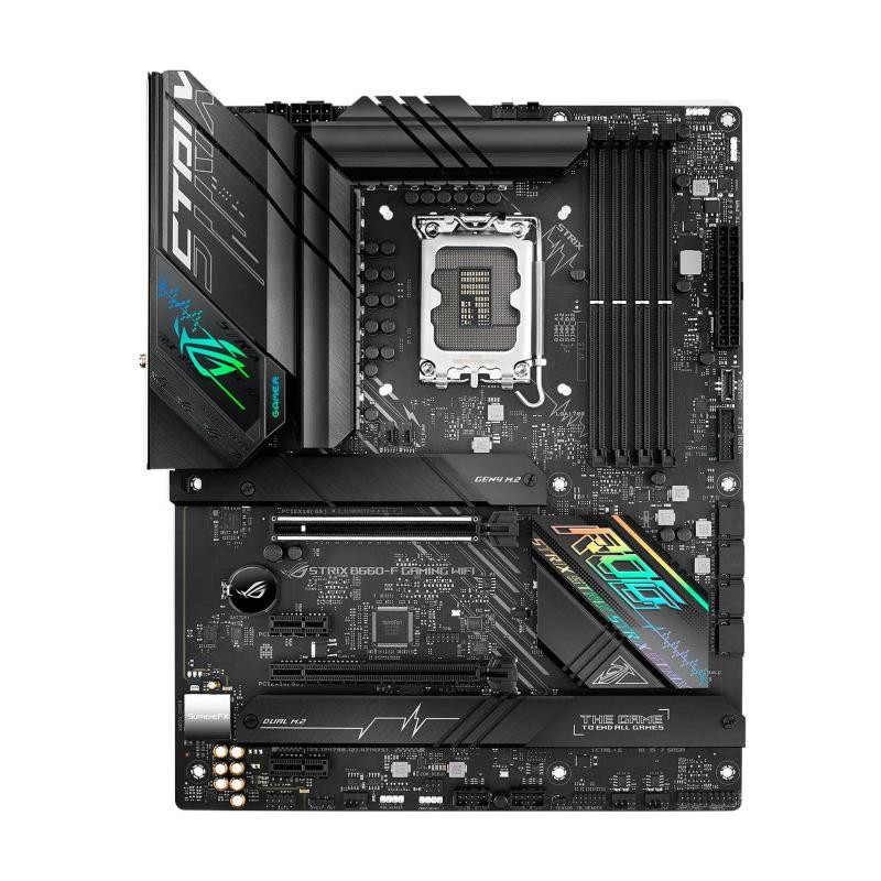 PLACA de BAZA Asus "RS B660-F WIFI", skt LGA 1700, ATX, Intel B660, 4 x DDR5, max. 128 GB, 4 x SATA, 3 x M.2, 7.1, "RS B660-F WI