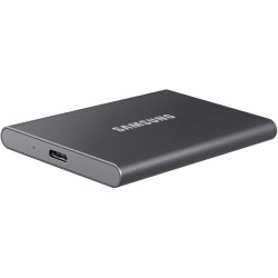 SSD. extern SAMSUNG T7, 1TB, USB 3.2 gen 1,  gri, "MU-PC1T0T/WW" (timbru verde 0.18 lei)