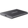 SSD. extern SAMSUNG T7, 1TB, USB 3.2 gen 1,  gri, "MU-PC1T0T/WW" (timbru verde 0.18 lei)