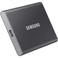 SSD. extern SAMSUNG T7, 1TB, USB 3.2 gen 1,  gri, "MU-PC1T0T/WW" (timbru verde 0.18 lei)