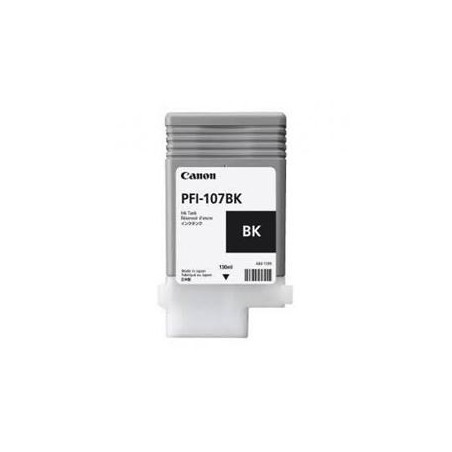 Cartus Cerneala Original Canon Black, PFI-107BK, pentru IPF 670|680|685|770|780|785, , (timbru verde 0.15 lei),NOPP, "CF6705B001