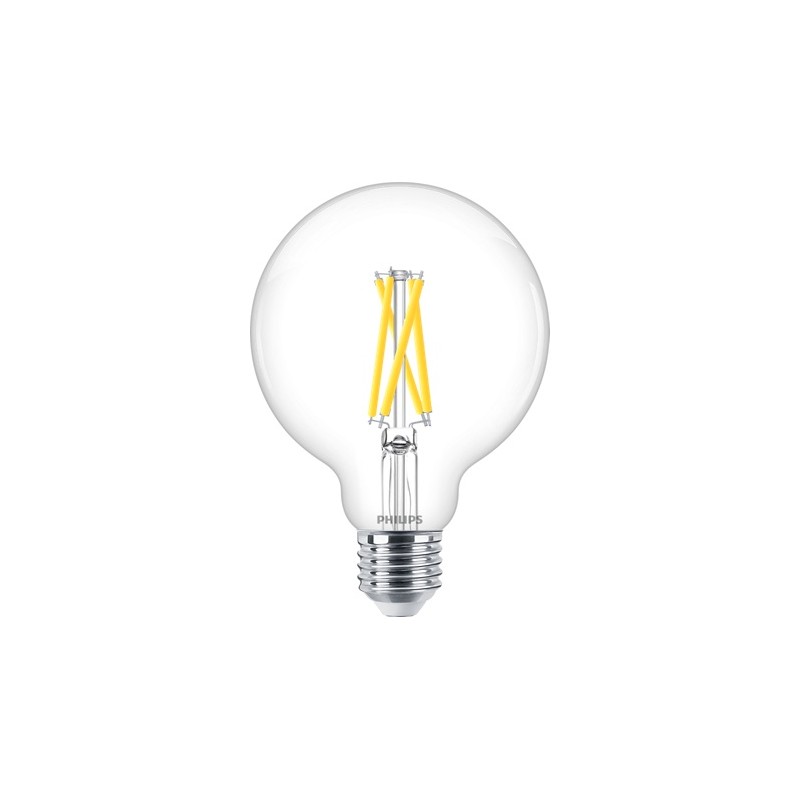 BEC LED Philips, soclu E27, putere 5.9W, forma sferic, lumina alb calda, alimentare 220 - 240 V, "000008719514323957" (timbru ve