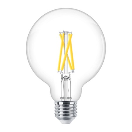 BEC LED Philips, soclu E27, putere 5.9W, forma sferic, lumina alb calda, alimentare 220 - 240 V, "000008719514323957" (timbru ve