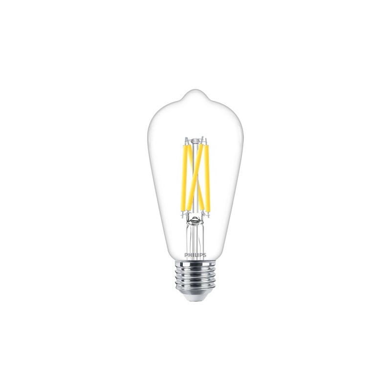 BEC LED Philips, soclu E27, putere 5.9W, forma lumanare, lumina alb calda, alimentare 220 - 240 V, "000008719514323919" (timbru 