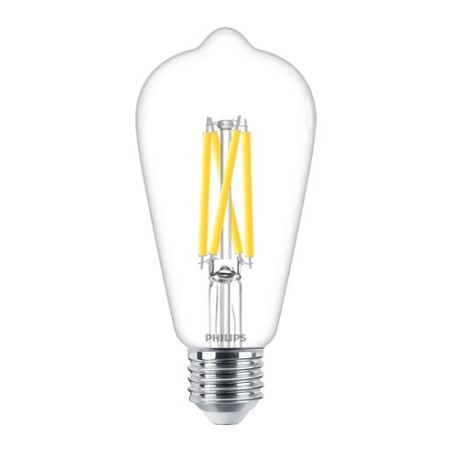BEC LED Philips, soclu E27, putere 5.9W, forma lumanare, lumina alb calda, alimentare 220 - 240 V, "000008719514323919" (timbru 