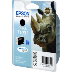 Cartus Cerneala Original Epson Black, T1001, pentru B40W|BX600|610FW, , (timbru verde 0.15 lei),  "C13T10014010"