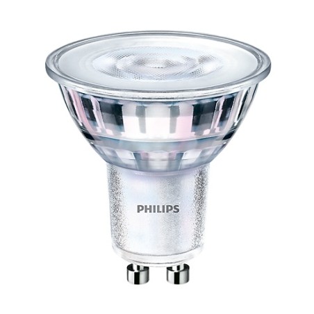 BEC LED Philips, soclu GU10, putere 4.9W, forma spot, lumina alb, alimentare 220 - 240 V, "000008719514308770" (timbru verde 0.4