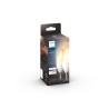 SET 2 becuri smart LED Philips, soclu E14, putere 4W, forma lumanare, lumina alb calda, alb rece, alimentare 220 - 240 V, "00000
