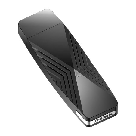 ADAPTOR RETEA D-LINK, extern wireless dual band, WI-FI 6, USB 3.0, AX1800 Mbps, antena interna x 2, "DWA-X1850" (timbru verde 0.