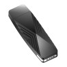 ADAPTOR RETEA D-LINK, extern wireless dual band, WI-FI 6, USB 3.0, AX1800 Mbps, antena interna x 2, "DWA-X1850" (timbru verde 0.