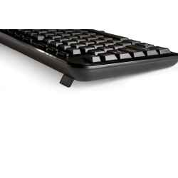 TASTATURA SPACER USB, multimedia, 104 taste + 11 taste multimedia, anti-spill, black, "SPKB-169" 45504123   (timbru verde 0.8 le