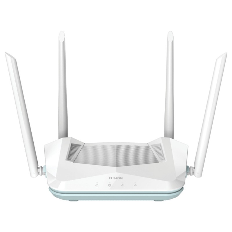 ROUTER D-Link wireless AX1500,1 x WAN Gigabit, 3 porturi LAN Gigabit, 2.4 Ghz/5 Ghz dual band, 4 antene externe, WI-FI 6 "R15" (