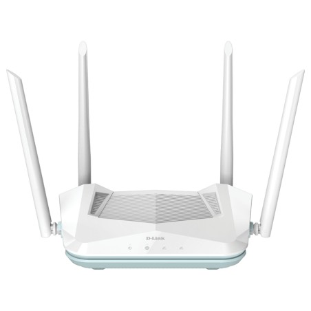 ROUTER D-Link wireless AX1500,1 x WAN Gigabit, 3 porturi LAN Gigabit, 2.4 Ghz/5 Ghz dual band, 4 antene externe, WI-FI 6 "R15" (