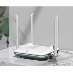 ROUTER D-Link wireless AX1500,1 x WAN Gigabit, 3 porturi LAN Gigabit, 2.4 Ghz/5 Ghz dual band, 4 antene externe, WI-FI 6 "R15" (