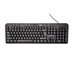 TASTATURA SPACER USB, multimedia, 104 taste + 11 taste multimedia, anti-spill, black, "SPKB-169" 45504123   (timbru verde 0.8 le