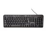 TASTATURA SPACER USB, multimedia, 104 taste + 11 taste multimedia, anti-spill, black, "SPKB-169" 45504123   (timbru verde 0.8 le