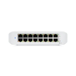 SWITCH. PoE Ubiquiti UniFi Desktop 16Port Gigabit Switch with PoE "USW-LITE-16-POE-EU" (timbru verde 2 lei)