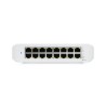 SWITCH. PoE Ubiquiti UniFi Desktop 16Port Gigabit Switch with PoE "USW-LITE-16-POE-EU" (timbru verde 2 lei)