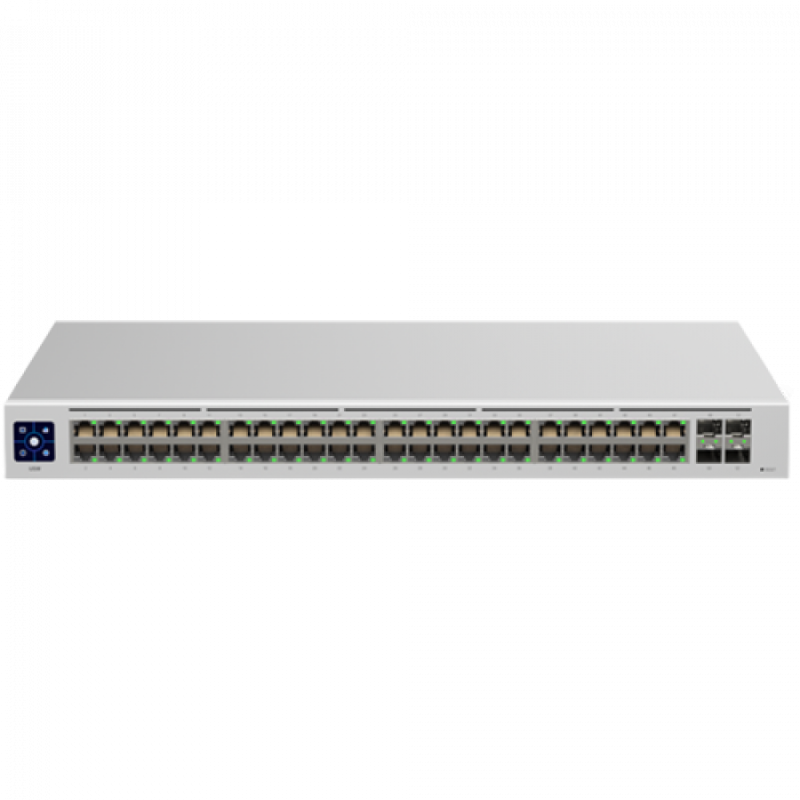 SWITCH. Ubiquiti UniFi Switch 48 is a fully managed Layer 2 switch with (48) Gigabit Ethernet ports and (4) 1G SFP ports for fib