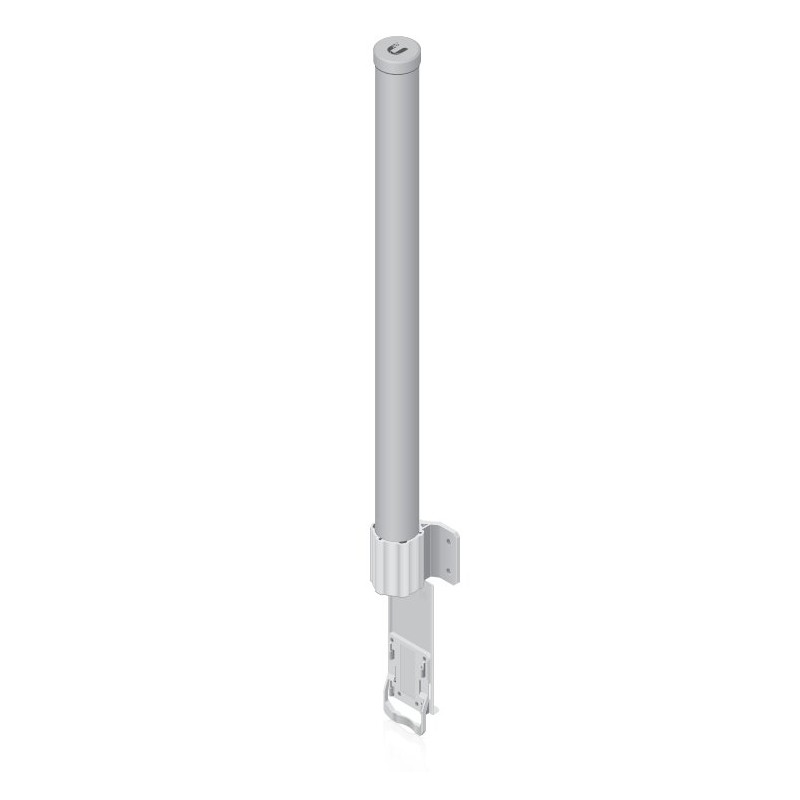 ANTENA exterior Ubiquiti, conector RP-SMA, 2.4 GHz, castig 10 dBi, "AMO-2G10" (timbru verde 2.00 lei)