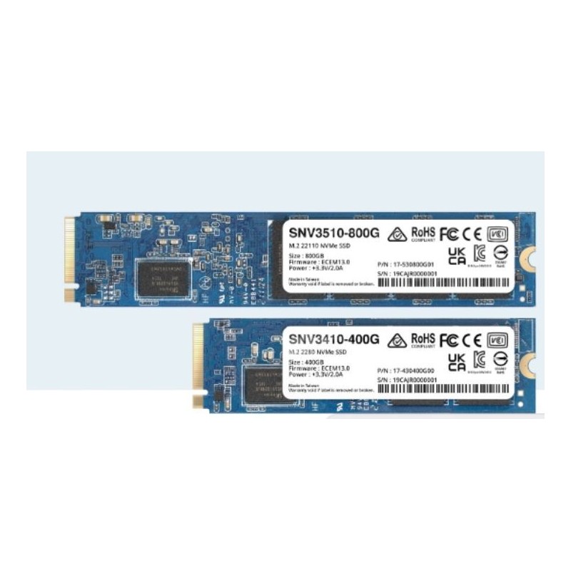 SSD SYNOLOGY , 400GB, M.2, PCIe Gen3.0 x4, "SNV3510-400G"