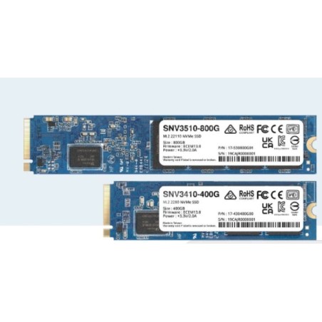 SSD SYNOLOGY , 400GB, M.2, PCIe Gen3.0 x4, "SNV3510-400G"