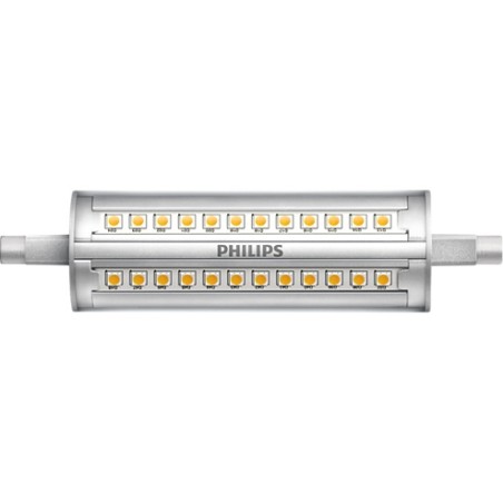 SPOT LED Philips, soclu R7S, putere 14W, forma lumanare, lumina alb rece, alimentare 12 V, "000008718699780395" (timbru verde 0.