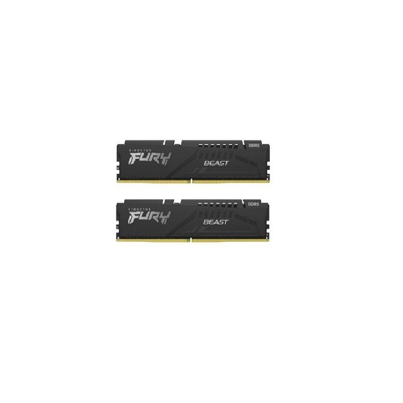 Memorie DDR Kingston DDR5 32 GB, frecventa 5200 MHz, 16 GB x 2 module, radiator, "KF552C40BBK2-32"