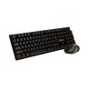 KIT wireless SPACER, tastatura wireless + mouse wireless, black, "SPDS-1100"   (timbru verde 0.8 lei)
