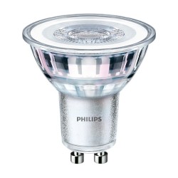 SPOT LED Philips, soclu GU10, putere 4.6W, forma spot, lumina alb calda, alimentare 220 - 240 V, "000008718699776114" (timbru ve