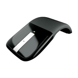 MOUSE MICROSOFT, "Arc Touch", PC sau NB, wireless, 2.4GHz, optic, 1000 dpi, butoane/scroll 2/Touch, modificare forma, negru, "RV