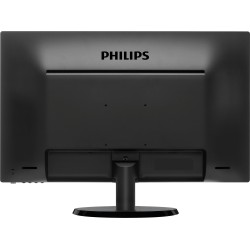 MONITOR PHILIPS 21.5", home, office, TN, Full HD (1920 x 1080), Wide, 200 cd/mp, 5 ms, VGA, "223V5LSB2/10" (timbru verde 7 lei)