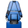 RUCSAC SPACER, pt. notebook de max. 15.6", 2 compartimente, buzunar frontal, buzunar lateral x 2, blocare fermoar, USB 2.0 (M)(p