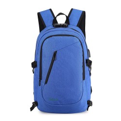 RUCSAC SPACER, pt. notebook de max. 15.6", 2 compartimente, buzunar frontal, buzunar lateral x 2, blocare fermoar, USB 2.0 (M)(p