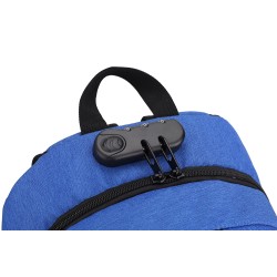 RUCSAC SPACER, pt. notebook de max. 15.6", 2 compartimente, buzunar frontal, buzunar lateral x 2, blocare fermoar, USB 2.0 (M)(p
