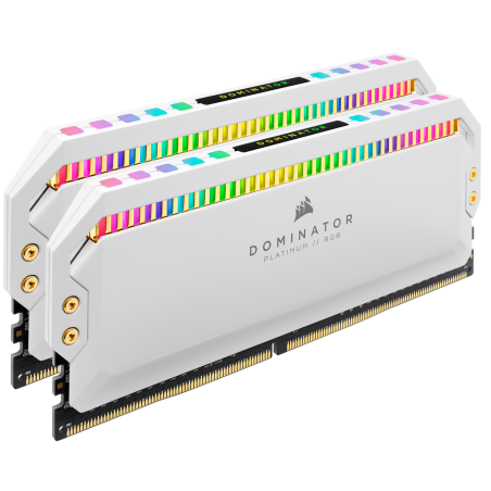 Memorie DDR Corsair "DOMINATOR PLATINUM" DDR4 16 GB frecventa 3200 MHz, 8 GB x 2 module, radiator da, iluminare RGB, latenta CL1