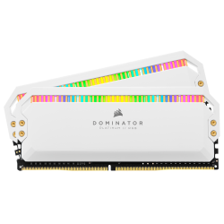 Memorie DDR Corsair "DOMINATOR PLATINUM" DDR4 16 GB frecventa 3200 MHz, 8 GB x 2 module, radiator da, iluminare RGB, latenta CL1