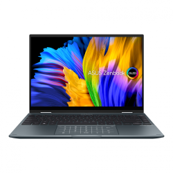 NOTEBOOK Asus, "Zenbook 14 Flip" 14.0 inch, i7-1165G7, 16 GB DDR4, SSD 1 TB, Intel Iris Xe Graphics, Windows 11 Pro, "UP5401EA-K