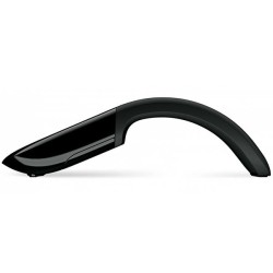 MOUSE MICROSOFT, "Arc Touch", PC sau NB, wireless, 2.4GHz, optic, 1000 dpi, butoane/scroll 2/Touch, modificare forma, negru, "RV