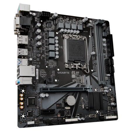 PLACA de BAZA Gigabyte "H610M S2H DDR4", skt LGA 1700, mATX, Intel H610, 2 x DDR4, max. 64 GB, 4 x SATA, 1 x M.2, 7.1, "H610M S2