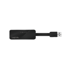 CABLU USB LOGILINK adaptor, USB 3.0 (T) la RJ45 (M), 14cm lungime totala, "UA0184A" (timbru verde 0.08 lei)