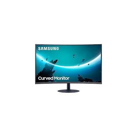 MONITOR Samsung 27 inch, home | office, VA, Full HD (1920 x 1080), curbat, 250 cd/mp, 4 ms, HDMI | VGA | DisplayPort, "LC27T550F