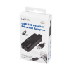 CABLU USB LOGILINK adaptor, USB 3.0 (T) la RJ45 (M), 14cm lungime totala, "UA0184A" (timbru verde 0.08 lei)